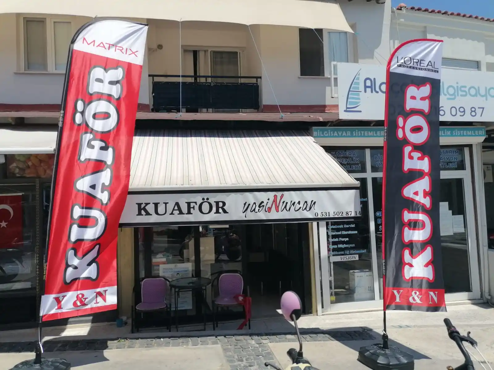 Bayan Kuaförü Yelken Bayrağı-48