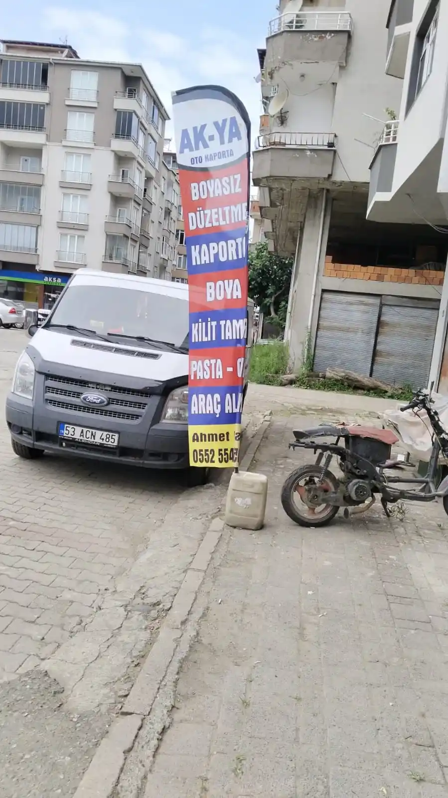 Oto Tamirci Yelken Bayrağı-26