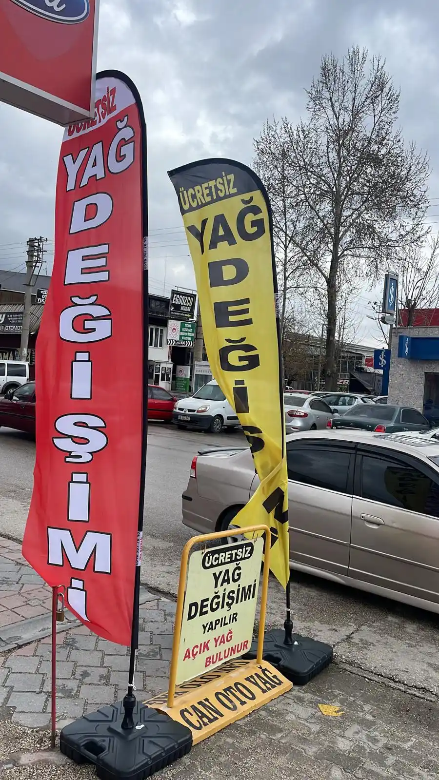 Oto Tamirci Yelken Bayrağı-8