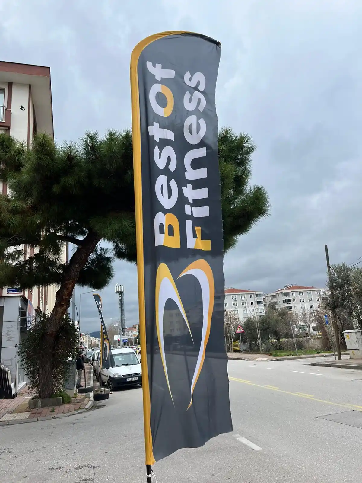 Spor Salonu Yelken Bayrağı-3